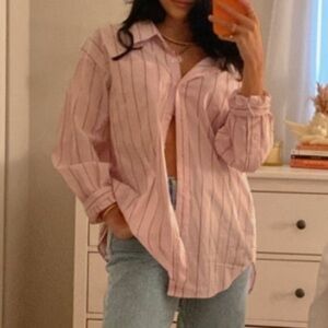 Aritzia Wilfred Free Relaxed Shirt